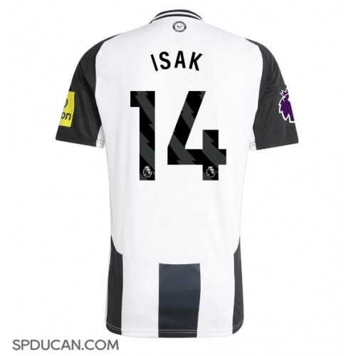 Muški Nogometni Dres Newcastle United Alexander Isak #14 Domaci 2024-25 Kratak Rukav